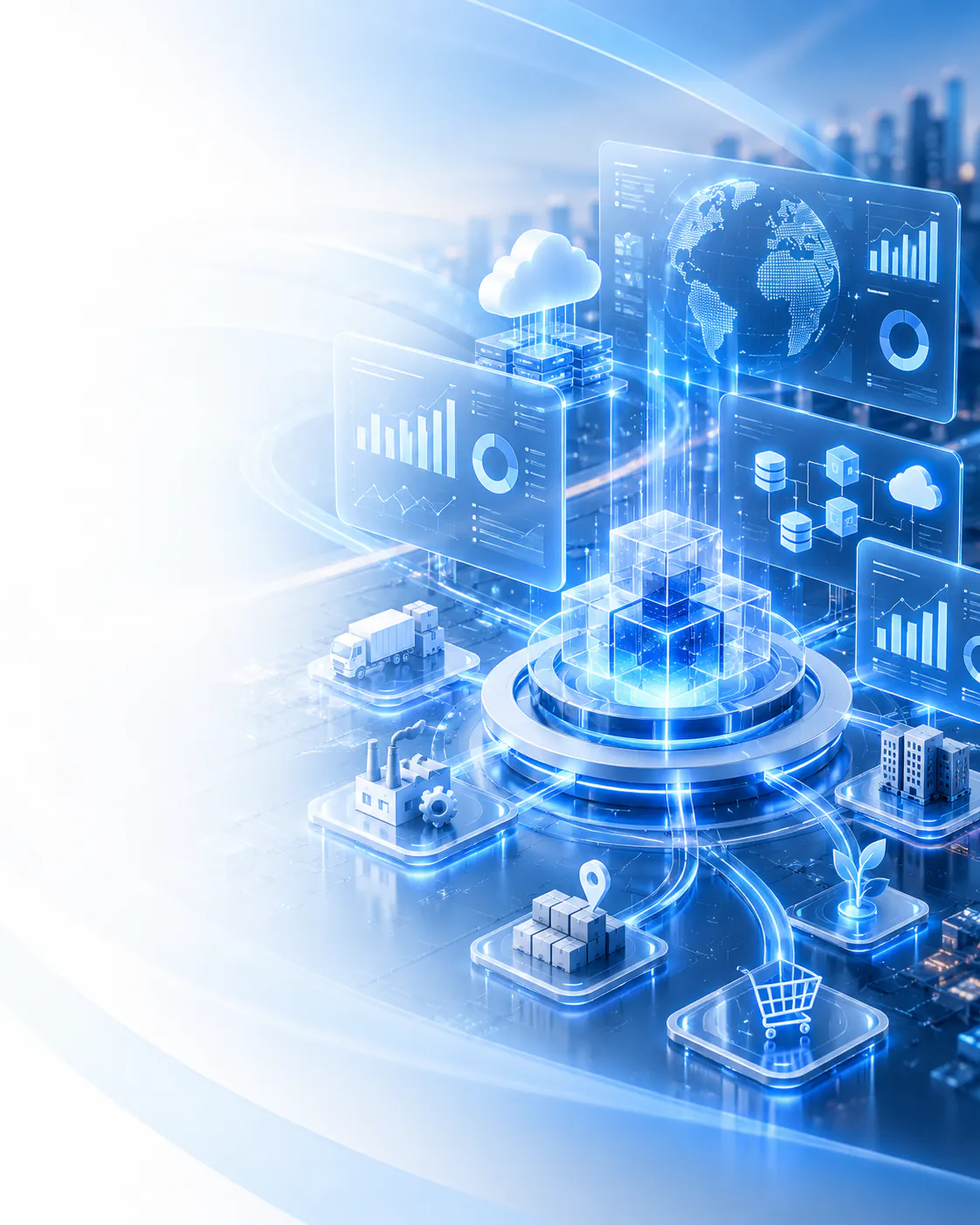 Ecosistema empresarial SAP holográfico